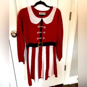 Christmas Sweater Dress - Tiara International - Size L